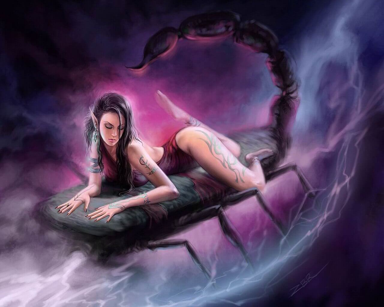 Скорпион женщина в постели гороскоп