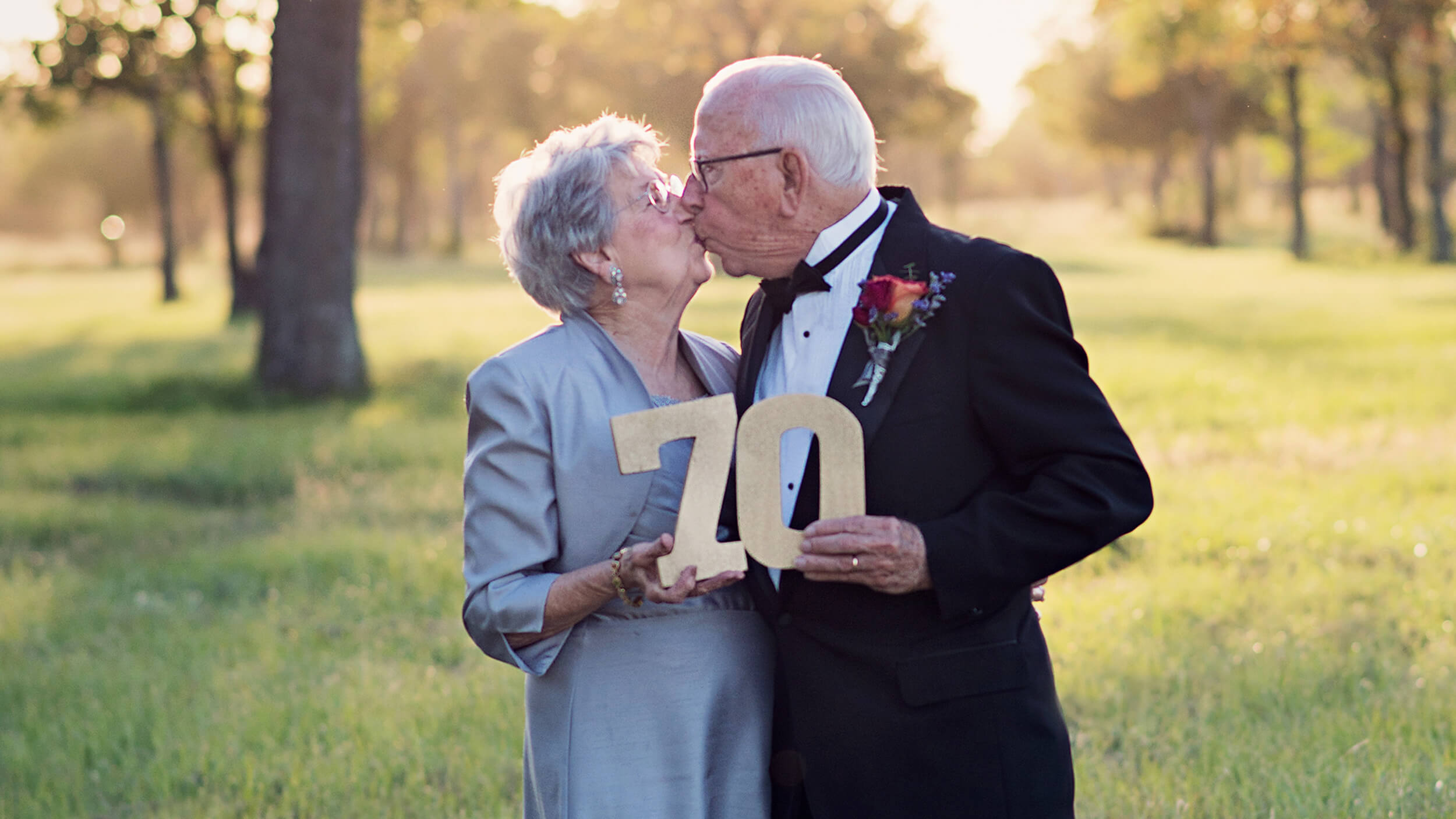 70 лет со дня свадьбы