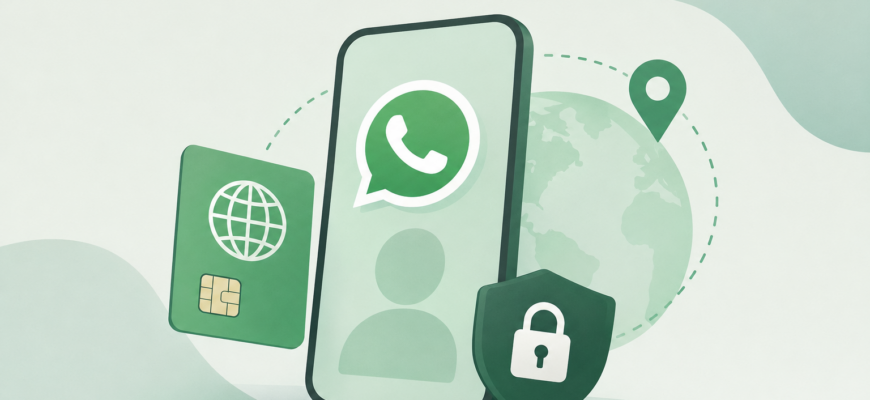 Виртуальный номер для WhatsApp: как выбрать формат услуги и не потерять доступ к аккаунту